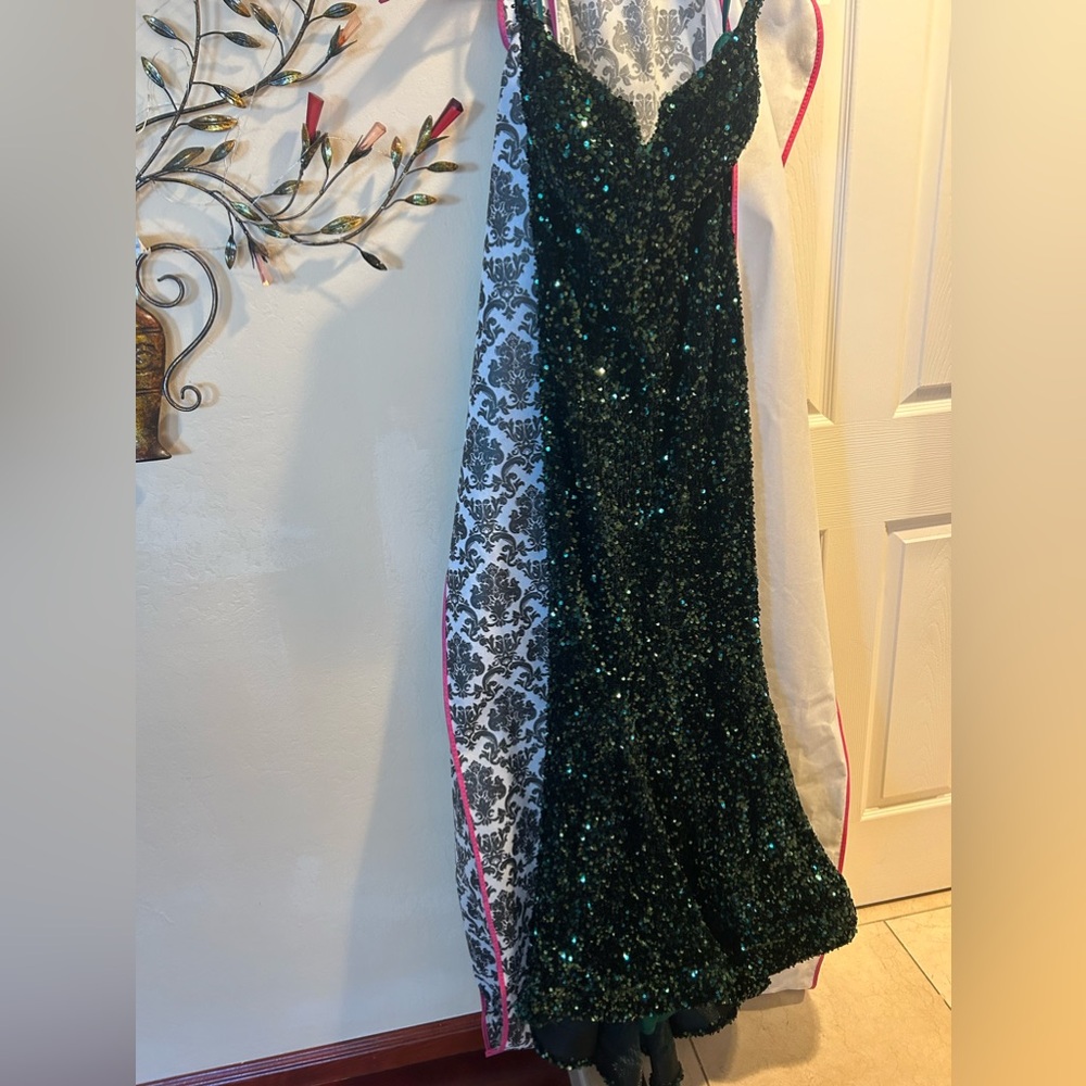 Porsche and Scarlet Green Gown!